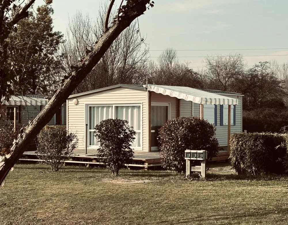 Mobil-home confort vue sur le lac